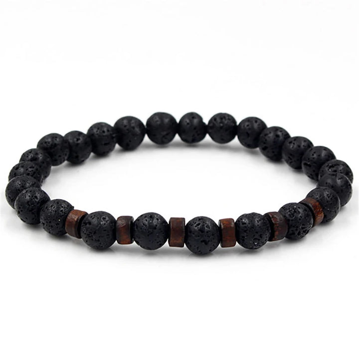 Men’s Lava Rock Bracelet – Strength, Style & Energy in One