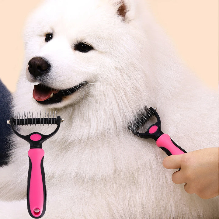 Premium Double-Sided Comb – Gentle Grooming for Pets