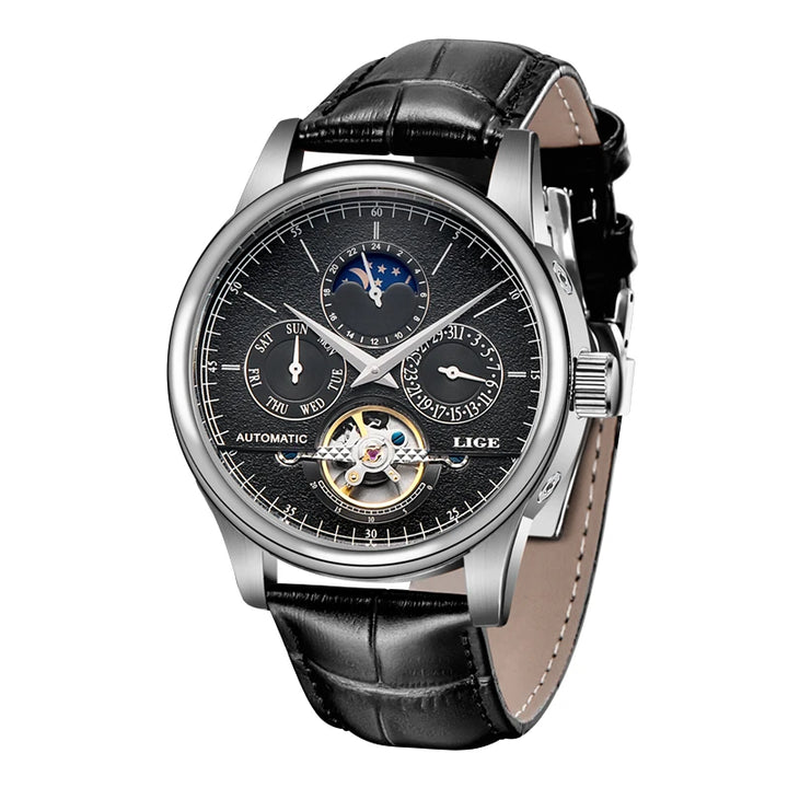 Luxury Lige Automatic Watch – Elegant, Durable, and Waterproof