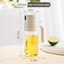 Elegant Glass Dispenser for Cooking, Air Fryer & Salads