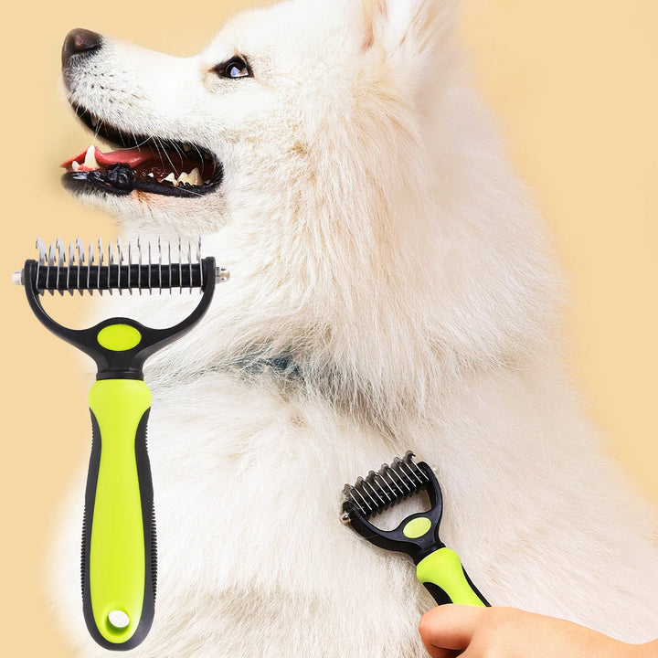 Premium Double-Sided Comb – Gentle Grooming for Pets